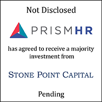 PrismHR has agreed to receive a majority investment from Stone Point Capital