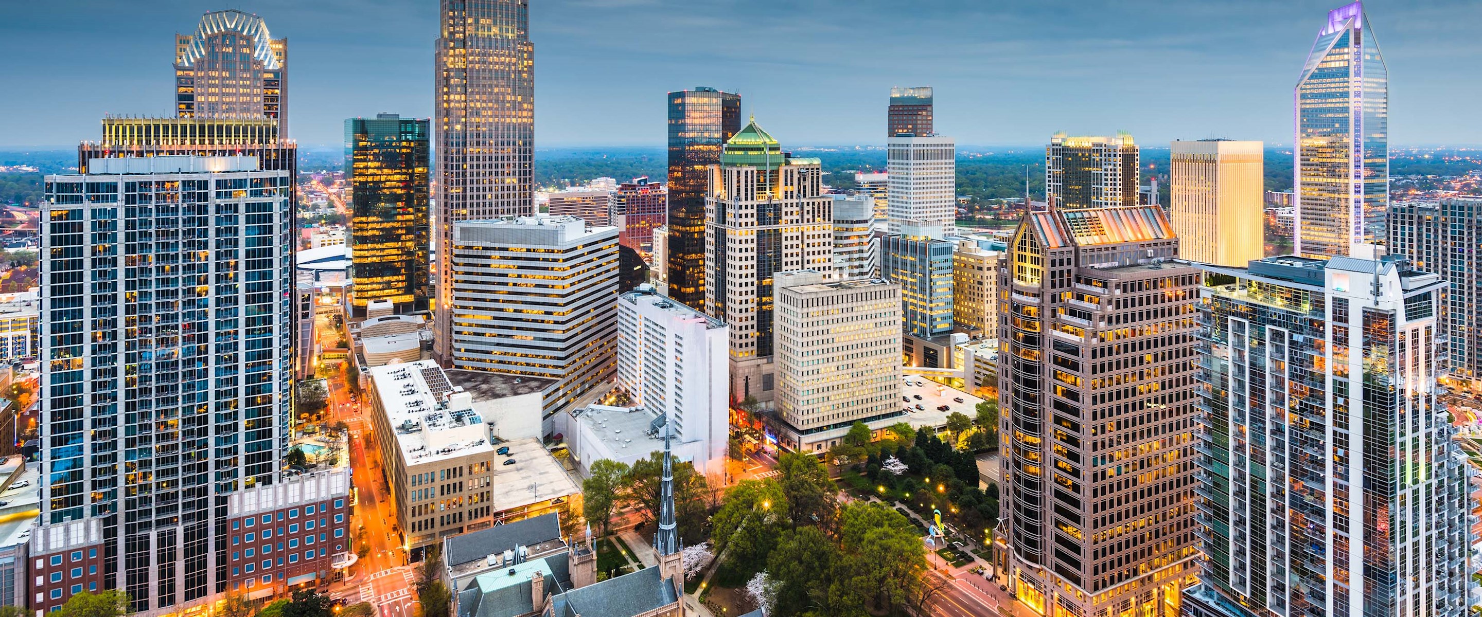 Charlotte skyline