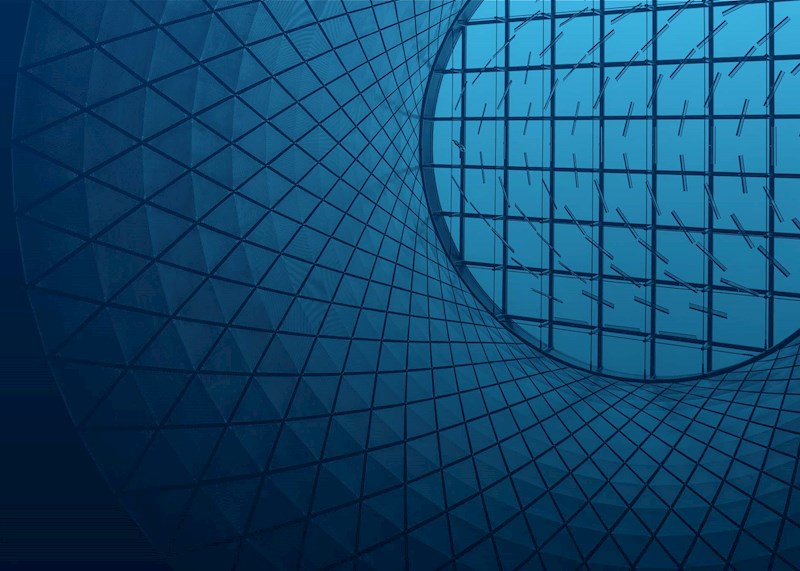 Abstract blue image