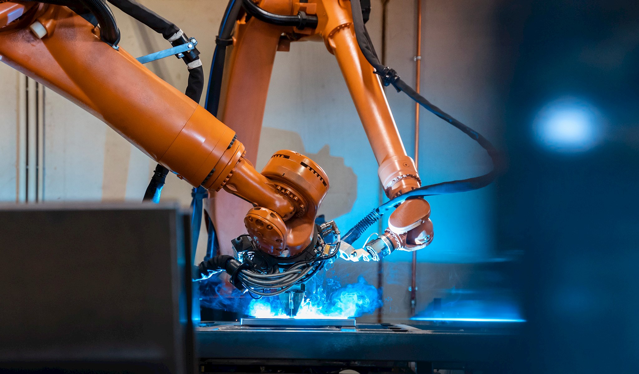 Car on the manufacturing line