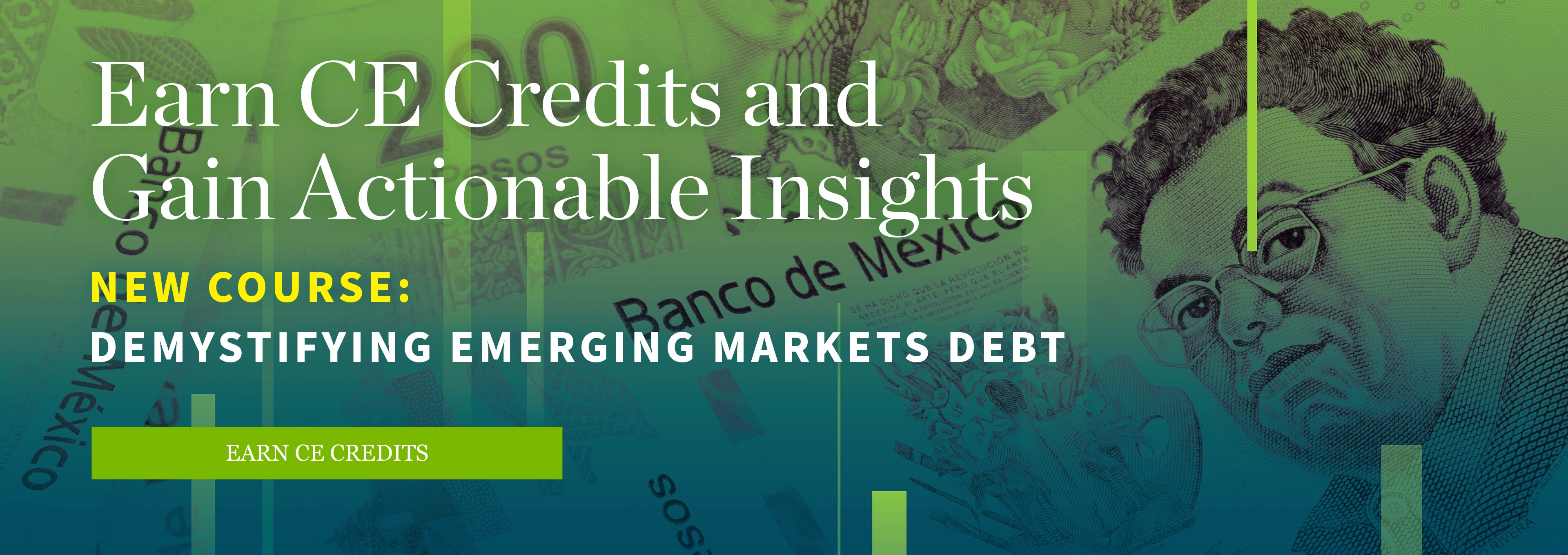 Earn CE Credits and Gain Actionable Insights | New Course: Demystifying Emerging Markets Debt